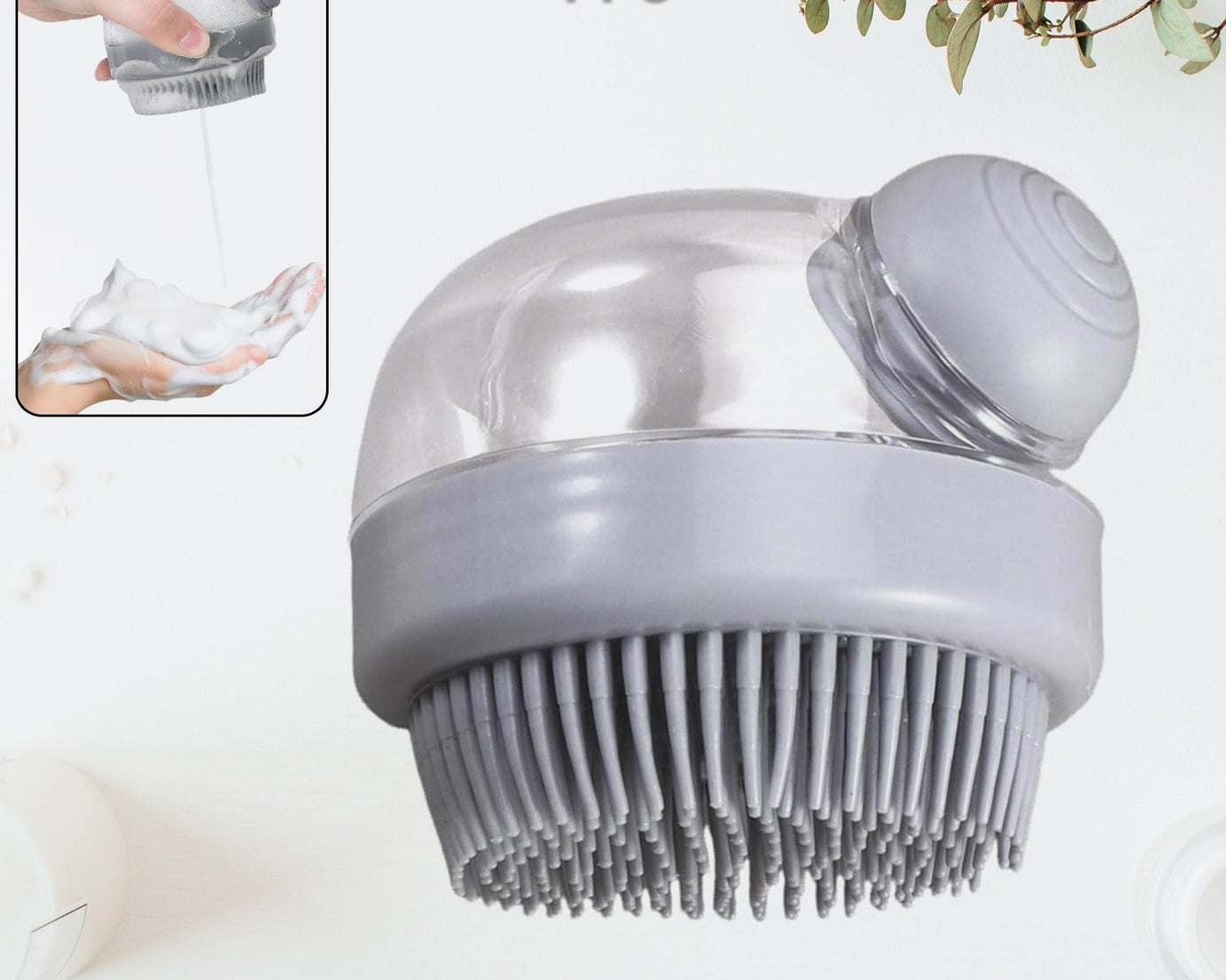 Scalp Scrubber Shampoo Brush