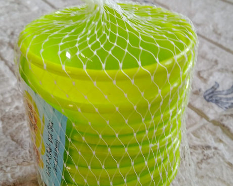 Multipurpose Small Round Plastic Bowl / Katori, Microwave Safe Reusable Lightweight Bowl, Dishwasher Safe Chutney Bowl (8 Pcs Set)