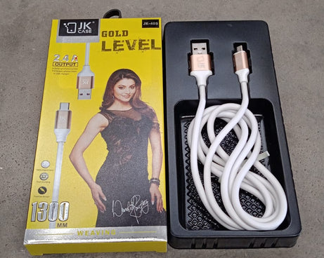 2.4A Fast Charging for android, Micro Cable (1300 mm)