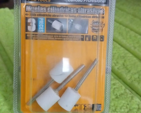 Wool Felt Polishing Buffing Wheels, Wool Felt Mounted Polishing Bits (3 Pcs Set)