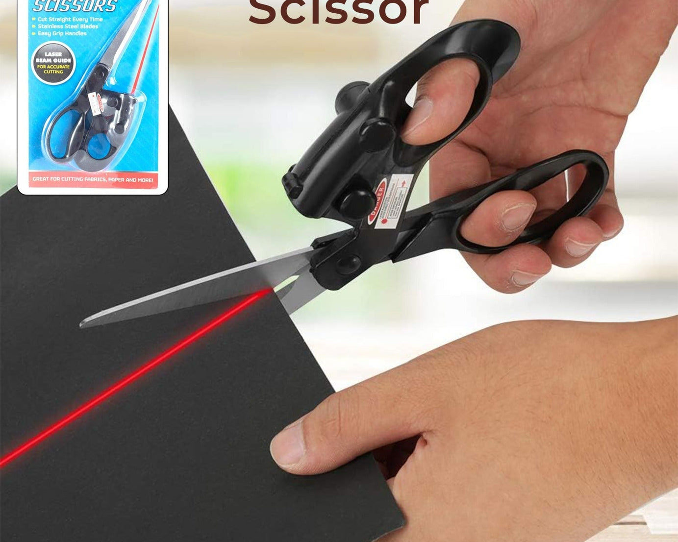 Professional Laser Scissors  (1 Pc)