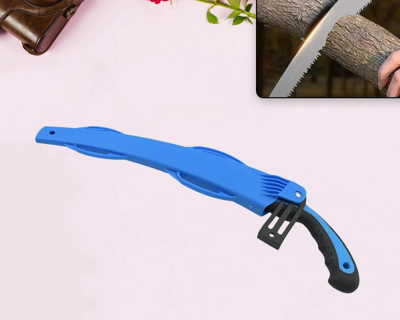 20 inch Pruning Saw With High Carbon Steel Hand Saw Edge Sharpen Teeth With Cover Packing Perfect For Gardening, Grass, Tree Cutting, Plants, Shrubs, Wood, branch cut