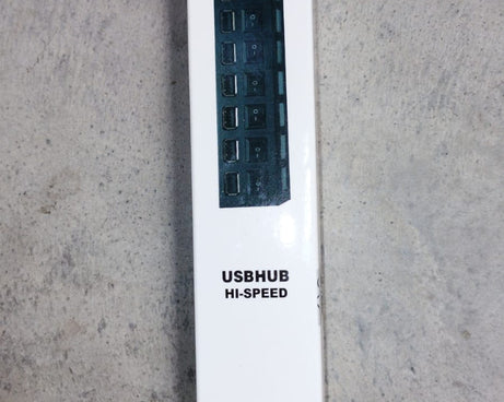 USB Splitter Multi Port USB 2.0 Hub, 7 Port with Independent On/Off Switch and LED Indicators USB A Port Data Hub, Suitable for PC Computer Keyboard Laptop Mobile HDD, Flash Drive Camera Etc