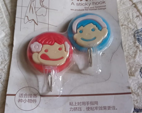 MULTIPURPOSE STRONG HOOK SELF-ADHESIVE HOOKS FOR WALL HEAVY PLASTIC HOOK, STICKY HOOK HOUSEHOLD FOR HOME , DECORATIVE HOOKS, BATHROOM & ALL TYPE WALL USE HOOK , SUITABLE FOR BATHROOM, KITCHEN, OFFICE