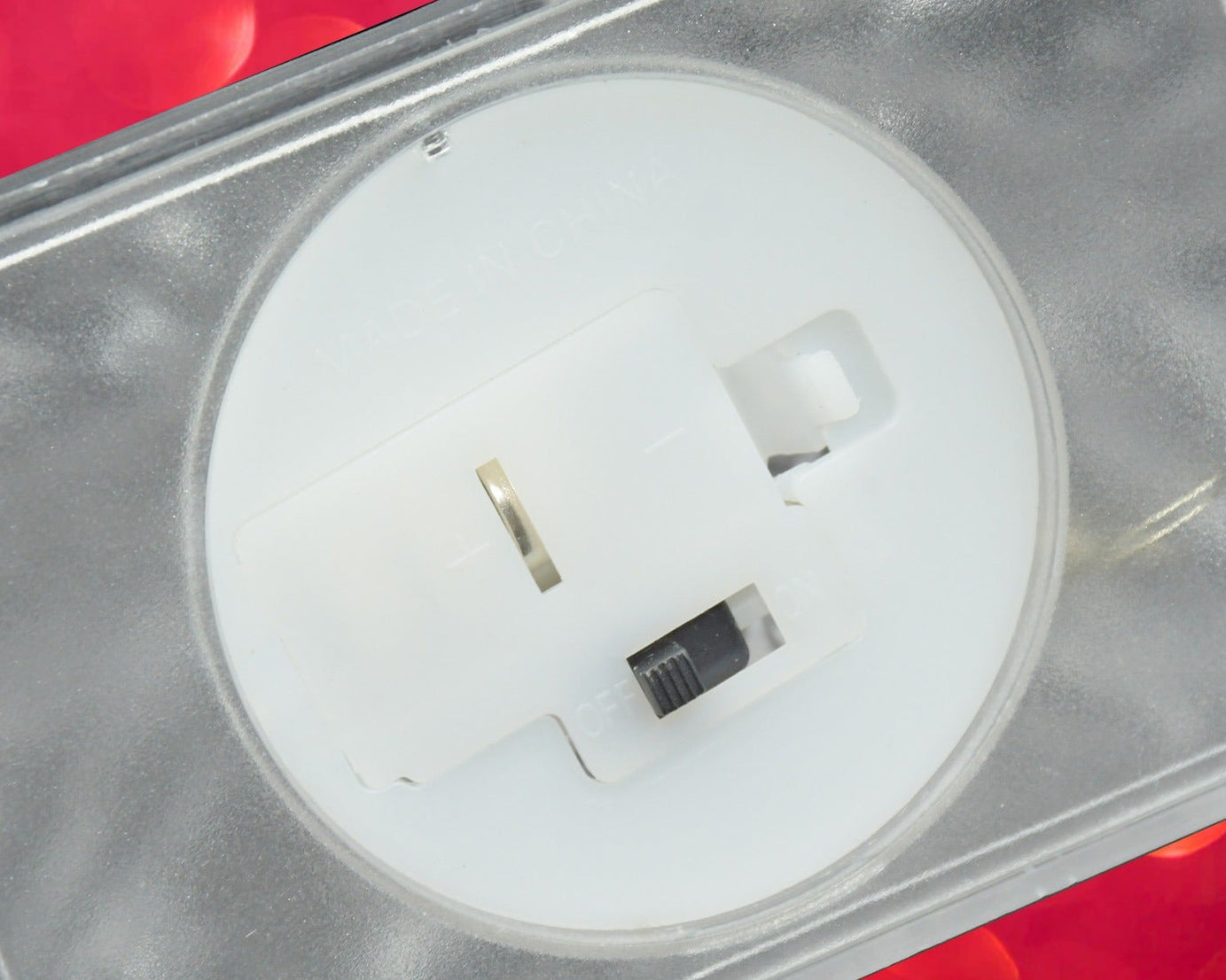 Unique Plastic Night Light: Flameless LED (Iceberg Design, Gift)