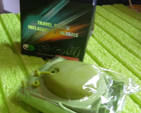 Inflatable & Foldable, Pillow U Shape Air Cushion Travel Pillow, Travel Business Trip Neck Pillow for Long Trips, Ideal for Men & Women Portable, and Perfect for Backpacking, Car Camping, and Even Airplane Travel