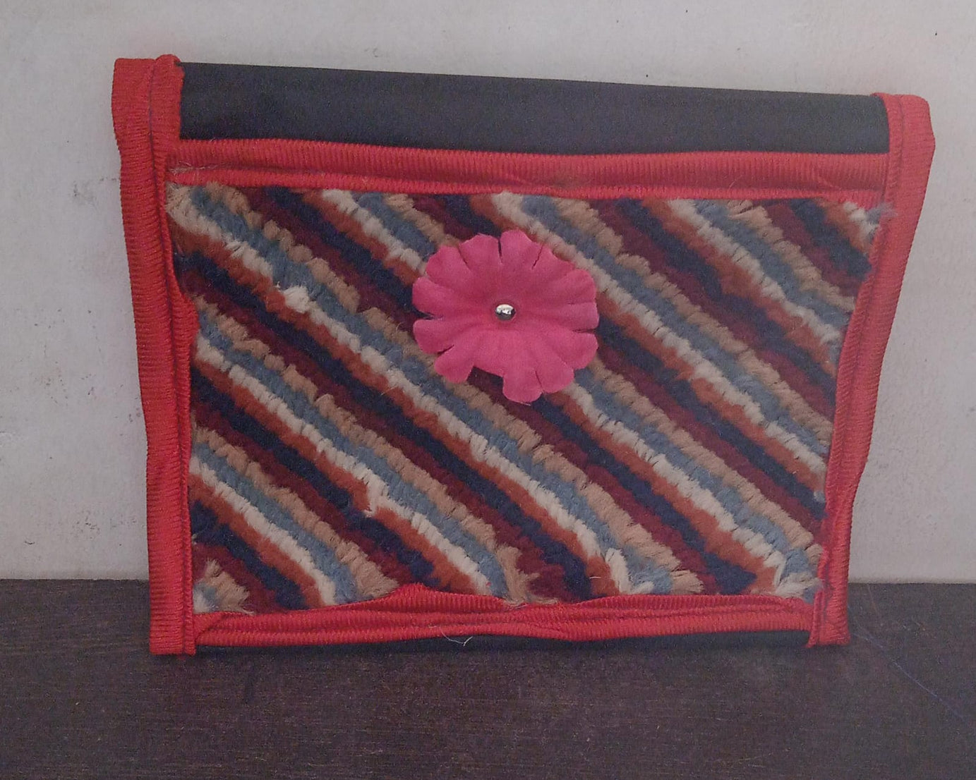 8867 Foldable Hanging Organizer 3 Compartment, Pocket Organiser, Document Holder Wall Hanging Letter Holder with 3 Pockets | Magazine/Paper Holder, Foldable Hanging Organizer