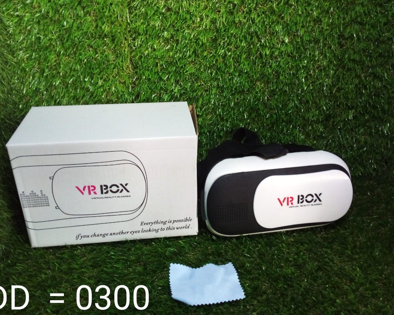 Portable VR headset for smartphones