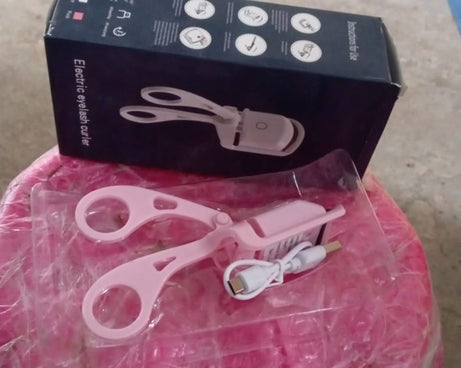 Electric Heated Eyelash Curlers (1 Pc)