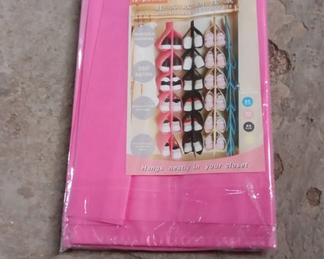 12 Grids Hanging Storage Bag (1 Pc / 12 Pocket / Mix Color)