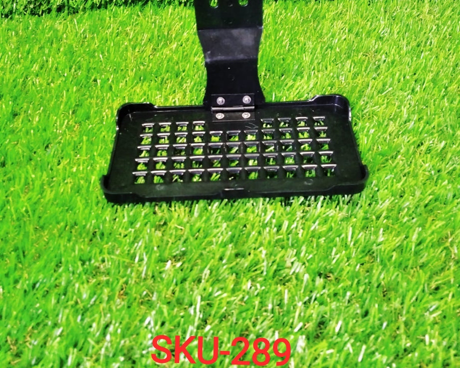 Convenient phone charging wall mount with holder.