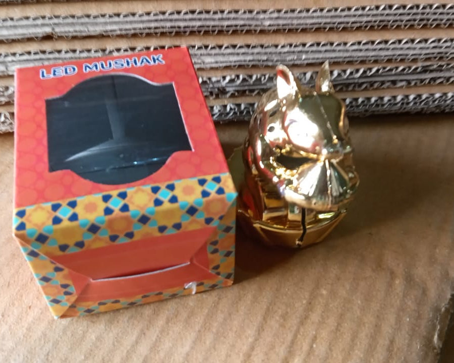 Multicolour LED Mushak / LED Mooshak for Ganpati Decorations (1 Pc)