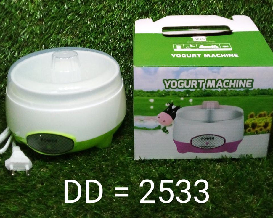 Yogurt maker machine, detailed view.