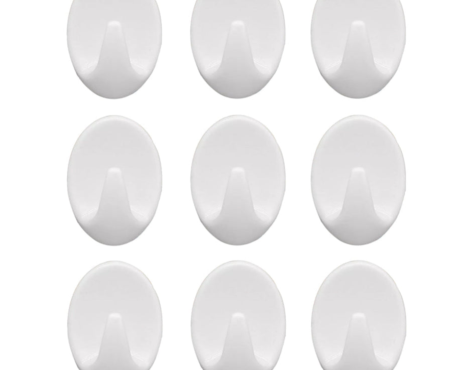 Self adhesive wall hooks