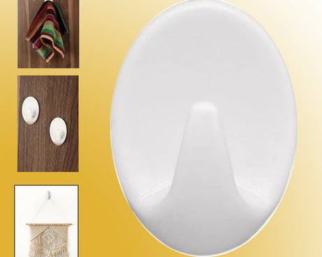 Plastic wall hooks