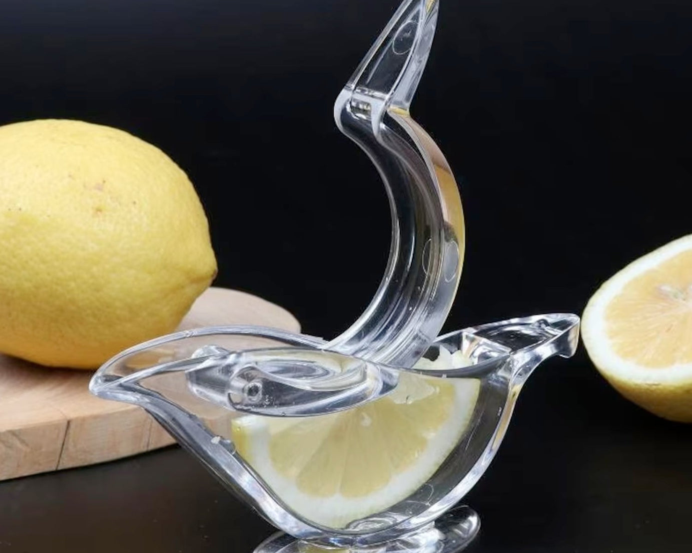 Handheld citrus juicer for lemons and limes