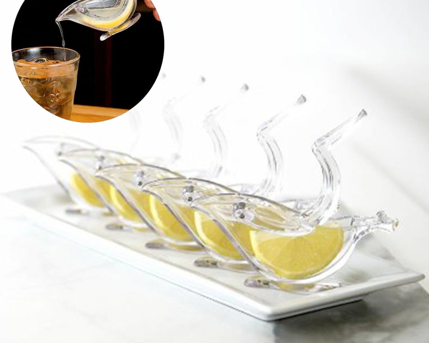 Portable juicer for citrus fruits