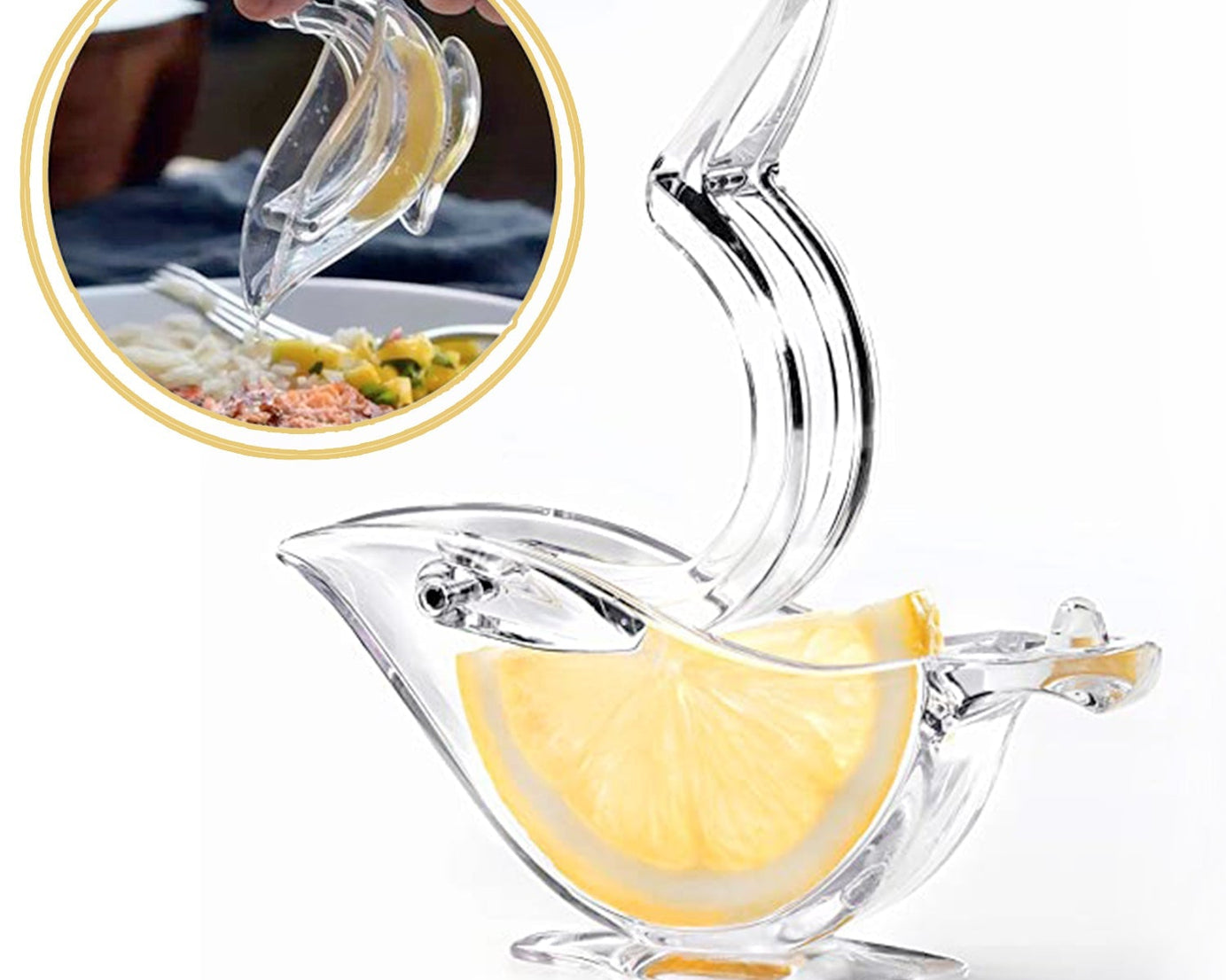 Manual fruit juicer for oranges and lemons