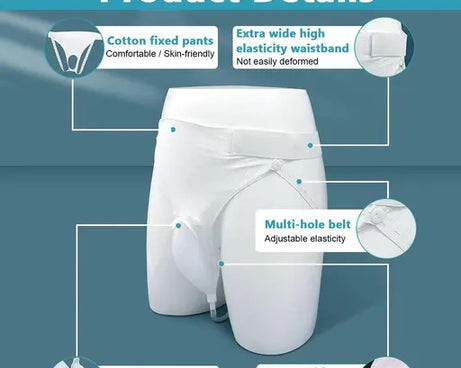 Portable Male Urine Collection Bag - Reusable Silicone Wearable Urine Bag for Men - Leak-Proof and Comfortable