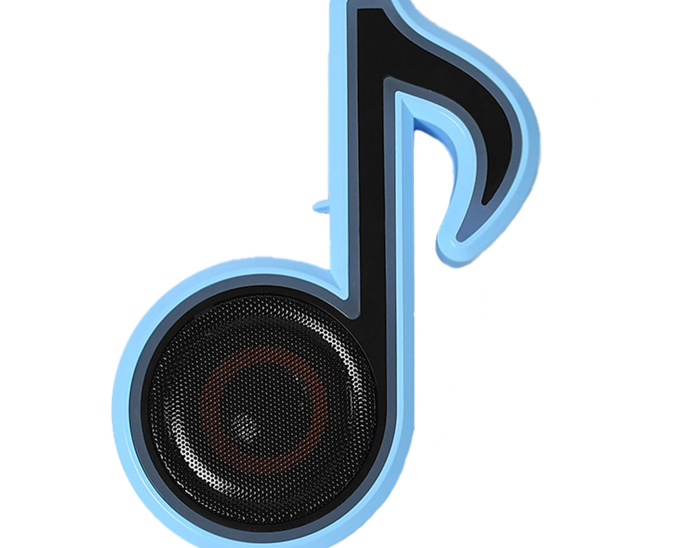 Mini Portable Music Note Shape Speaker Subwoofer Colorful Musical Note LED Lighting Sound For Creatives Gift Computer Phone Sound Equipment Bluetooth speaker (Media Player)