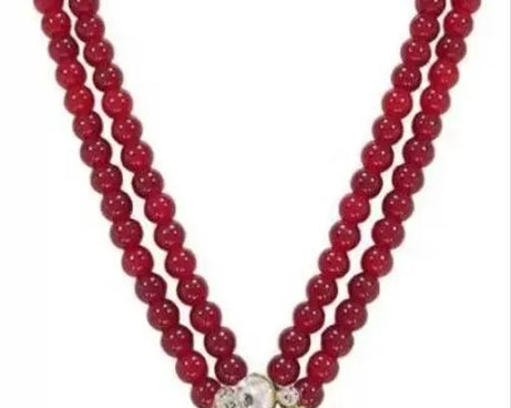 Elegant Gold Plated Necklace and Earrings Set with Cubic Zirconia and American Diamonds