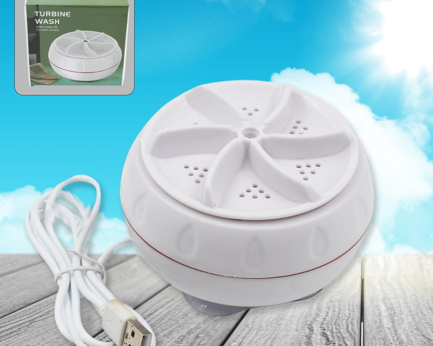 6152 USB turbine wash used while washing cloths in all kinds of places mostly household bathrooms.