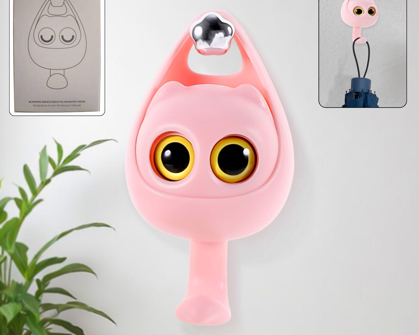PurrfectWink Coat Hook