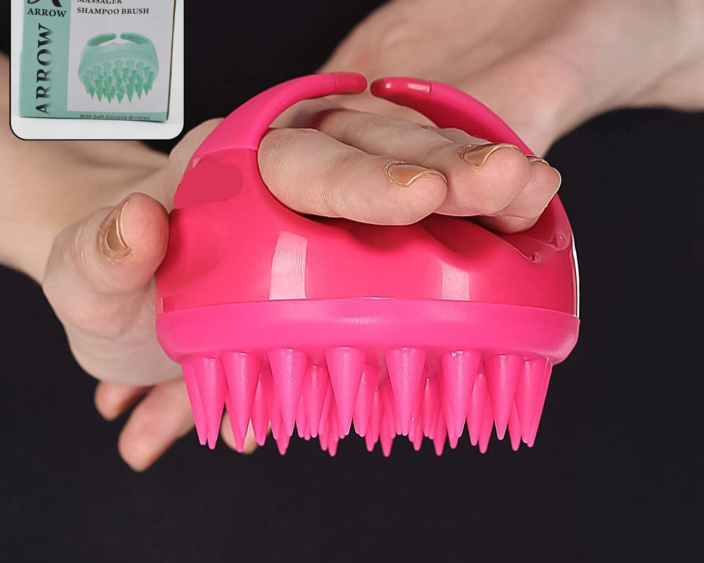 Scalp Massager, Head Massager Comb (1 Pc)