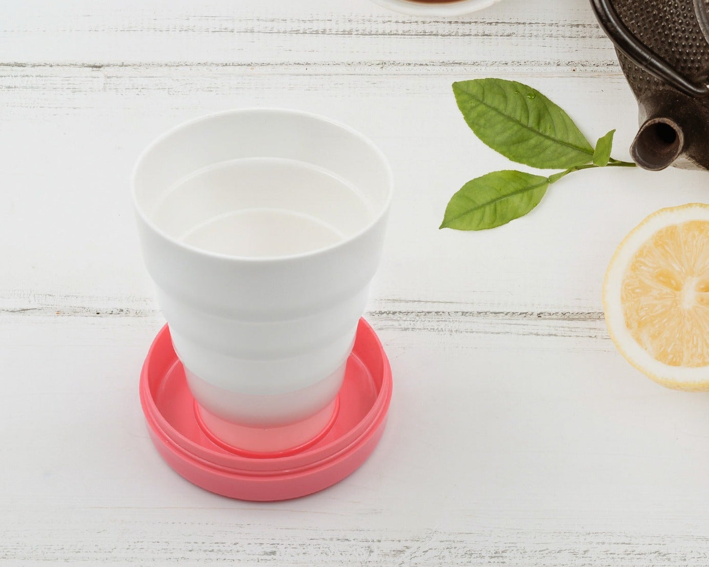 Portable Travelling Cup / Tumbler With Lid Folding / Pocket Glass (Pack of 1)