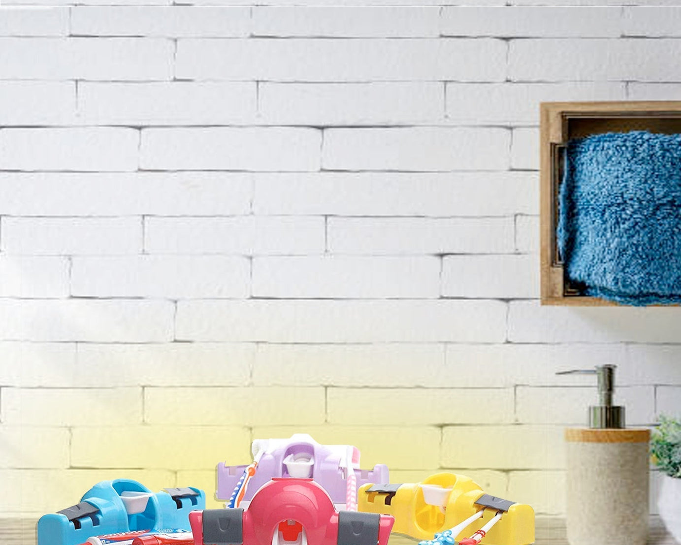 Automatic Push Toothpaste Squeezer Dispenser