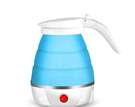 Silicone Foldable Collapsible Electric Water Kettle Camping Boiler