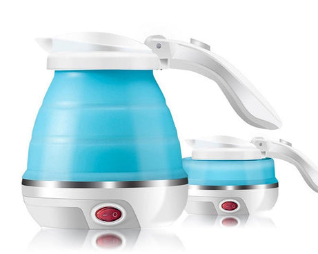 Silicone Foldable Collapsible Electric Water Kettle Camping Boiler
